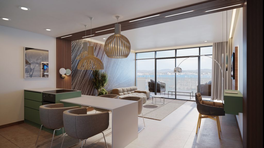 aqua resort development project sint maarten 4u real estate appartement programme de développement immobilier