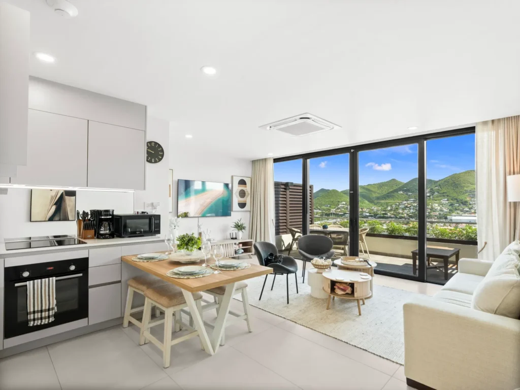Vacation rental D408 The Hills Residence Simpson Bay Sint Maarten