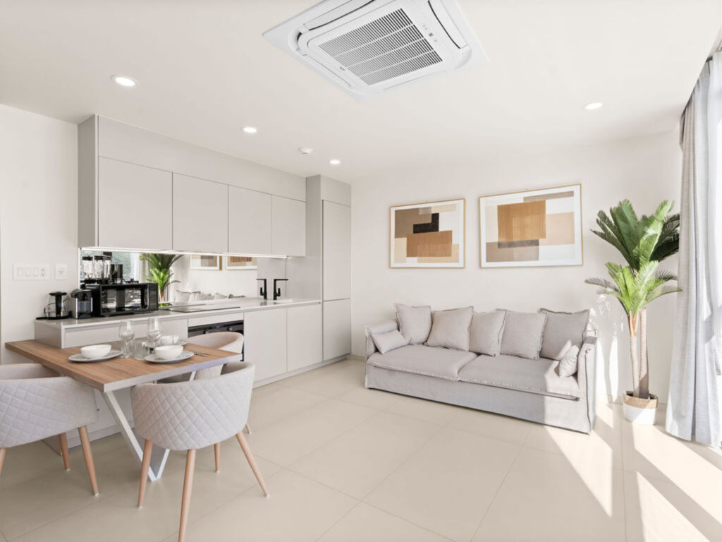 C345 - Charmant appartement d’une chambre avec vue sur le lagon