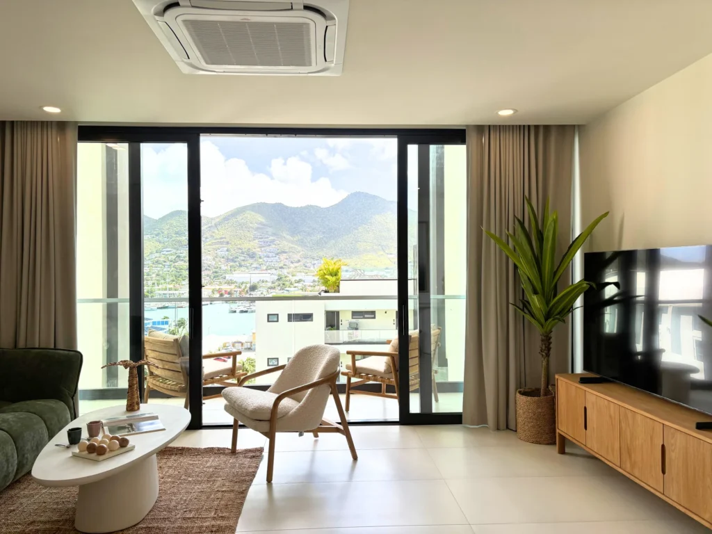 The Hills Residence B216 luxury condo property Sint Maarten Caribbean real estate